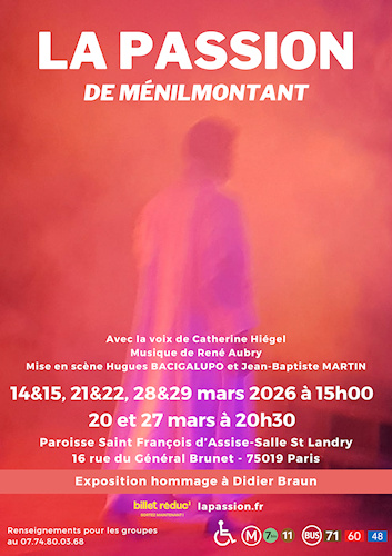 Affiche Passion de Ménilmontant 2026